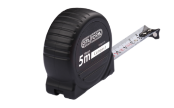 Ceta Form Compact Şerit Metre (Siyah Kasa Mıknatıslı) 5 M X 19 Mm