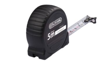 Ceta Form Compact Şerit Metre (Siyah Kasa Mıknatıslı) 10 M X 25 Mm