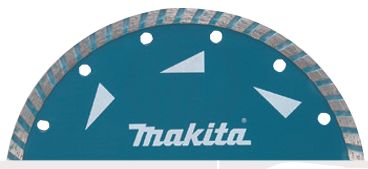 Makita Turbo Elmas Testere Mavi 125x2,5x22,23 mm (D-41632)