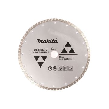 Makita Turbo Elmas Testere Gümüş 230x3,0x22,23 mm (D-44323)