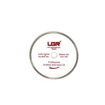 Ugr Sulu Ve Kuru Kesim Daire Testere Sürekli 115X22,23 Mm