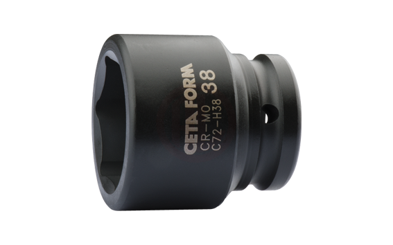 Ceta Form 3/4 İnç 6 Köşe Havalı Lokma Anahtar 38 Mm