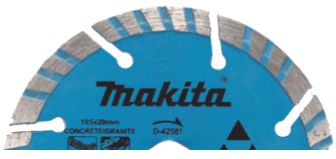 Makita Segmanlı Dalgalı Elmas Testere 230x2,8x22,23 mm (D-44345)