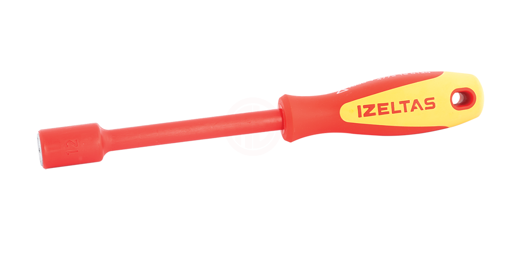 İzeltaş Lokma Uçlu Tornavida Süngüsü 1000V İzoleli 14 mm