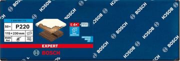 Bosch Ağ Zımpara Expert M480 115x230 mm 220 Kum (50 Adet) - 2608900773