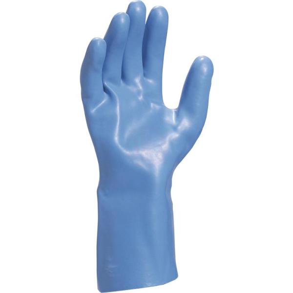Delta Plus Venizette İnterlok Pamuk Lateks Eldiven 30 Cm Mavi No 8/9