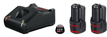 Bosch GAL 12V-40 +2 x GBA 3,0Ah in Karton UN - 1600A019RD