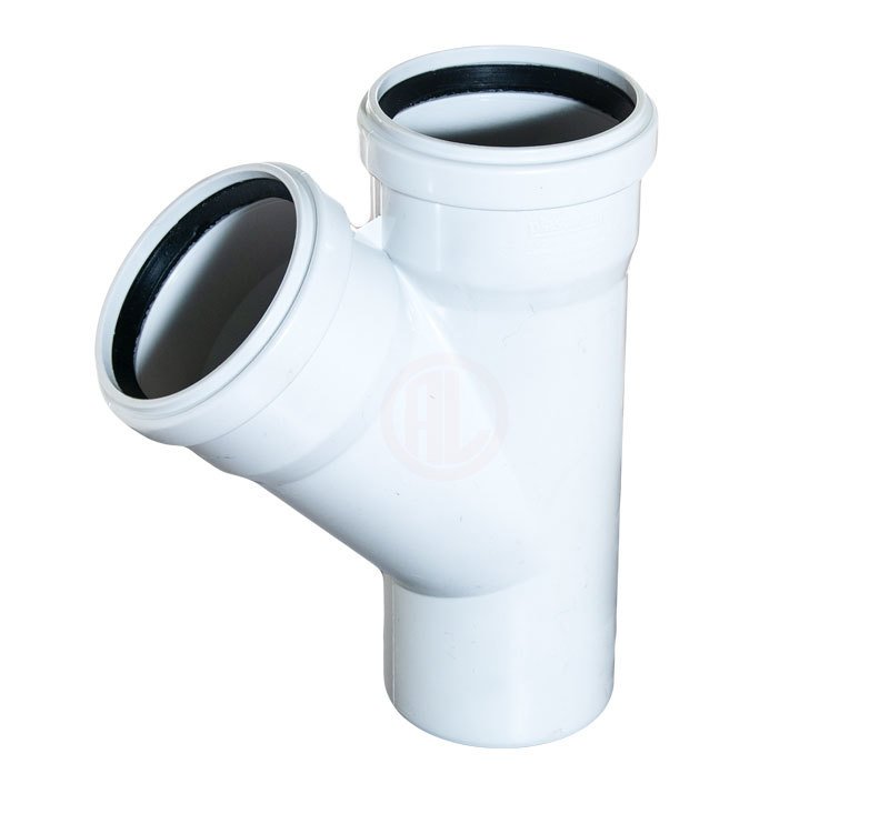 Plastherm PVC Tek Çatal (Tip 1 - 45°) 160x160 mm - PV051600500