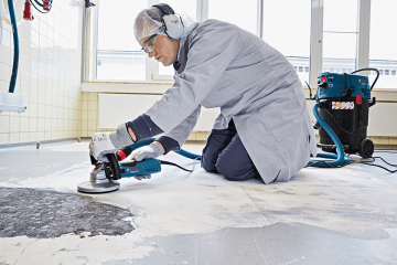 Bosch Avuç Taşlama Makinesi GBR 15 CA (125 mm Beton İçin) - 0601776000