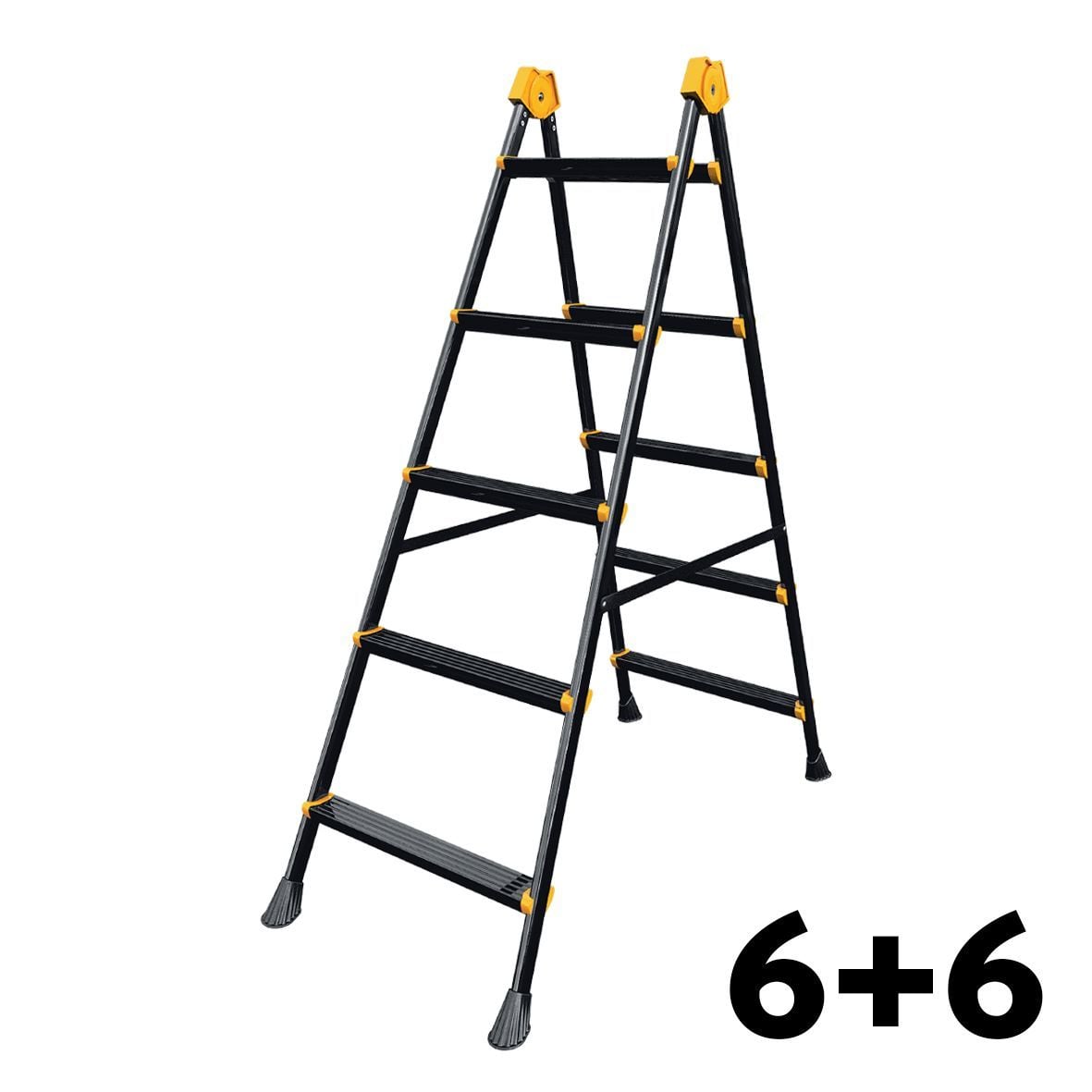 SGS 1186 6+6 Basamaklı Metal Merdiven (Doublestep)