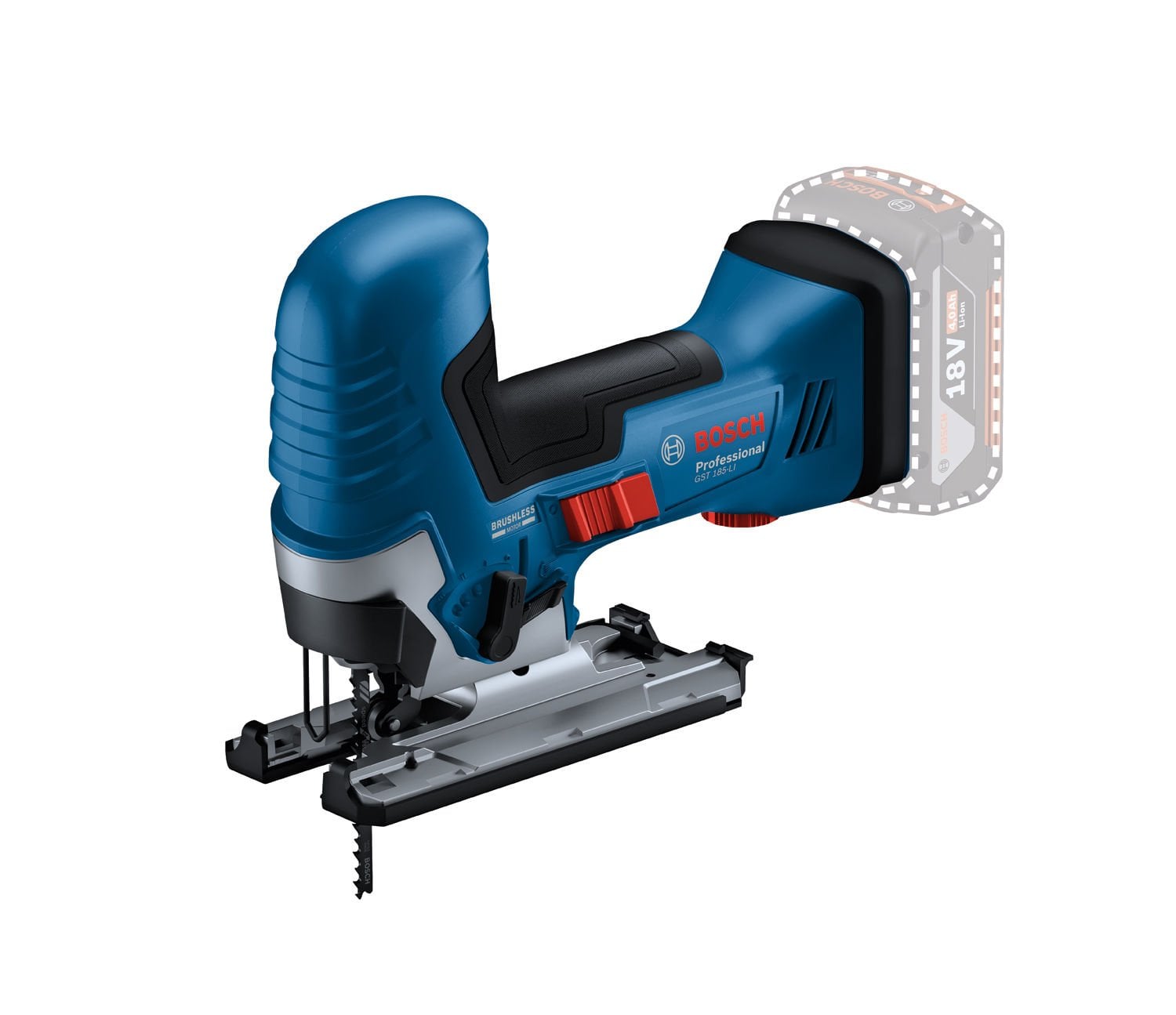 Bosch Akülü Dekupaj Testere Makinesi GST 185-LI (S) (Aküsüz) - 06015B2021