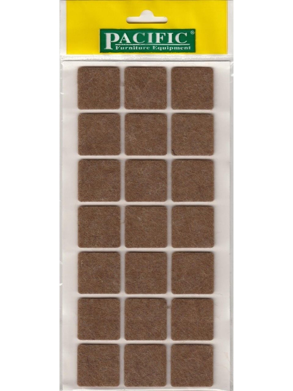 Pacific Kahve Yapışkanlı Keçe 30 Mm X 30 Mm