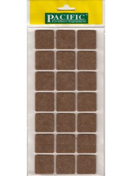 Pacific Kahve Yapışkanlı Keçe 30 Mm X 30 Mm