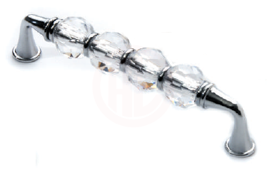 Nobel FLORA KLUP ŞEFFAF KROM 96 MM - 1850969429