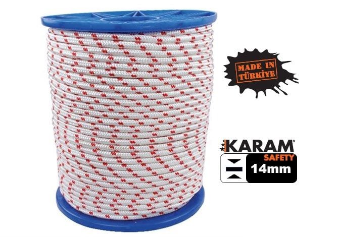 Karam Polyester Statik Halat 14 mm