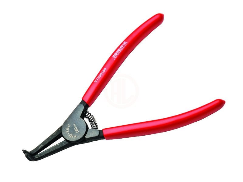 Vip-Tec Dış Segman Pensi Yaylı Eğri 230 mm - VT256230