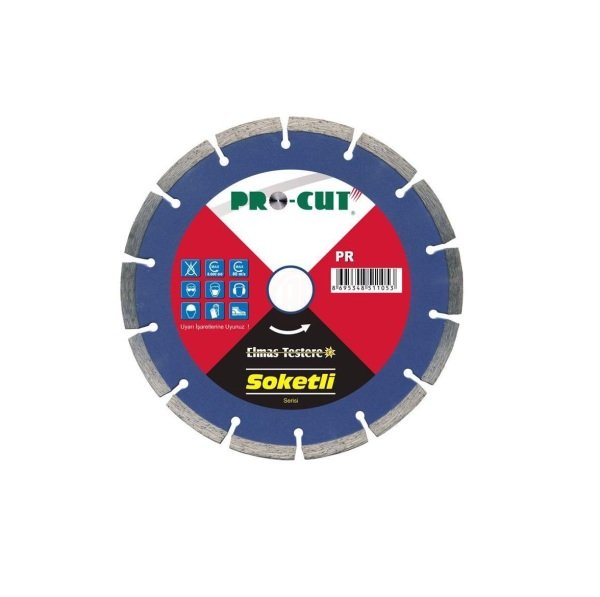 Procut PR51103 SOKETLİ ELMAS TESTERE 115 MM - PRC51103