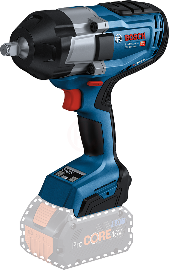 Bosch Akülü Somun Sıkma Makinesi GDS 18V-1000 (Aküsüz) - 06019J8300