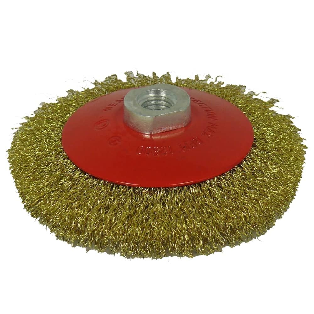 Partner Sarı Telli Daire Fırça 115 Mm X M14 (Pt03032)