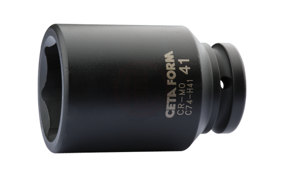Ceta Form 3/4 İnç 6 Köşe Derin Havalı Lokma Anahtar 50 Mm