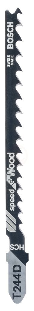 Bosch Dekupaj Testere Bıçağı Speed For Wood T 244 D 100 mm (25 Adet) - 2608633626