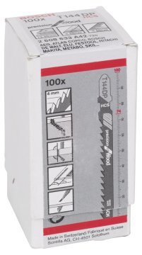 Bosch Dekupaj Testere Bıçağı Precision For Wood T144 DP 100 mm (100 Adet) - 2608633A42