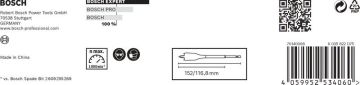 Bosch Ahşap Matkap Uç Expert SCS Yaprak HEX Set (6 Parça) (14-24 mm) - 2608900332