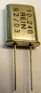 Schukat Krıstal, 10,24 Mhz Hc-18/U