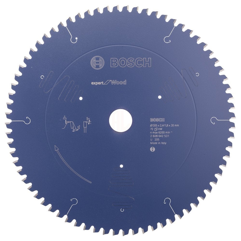 Bosch Daire Testere Bıçağı Expert For Wood 305x30 mm 72 Diş - 2608642531
