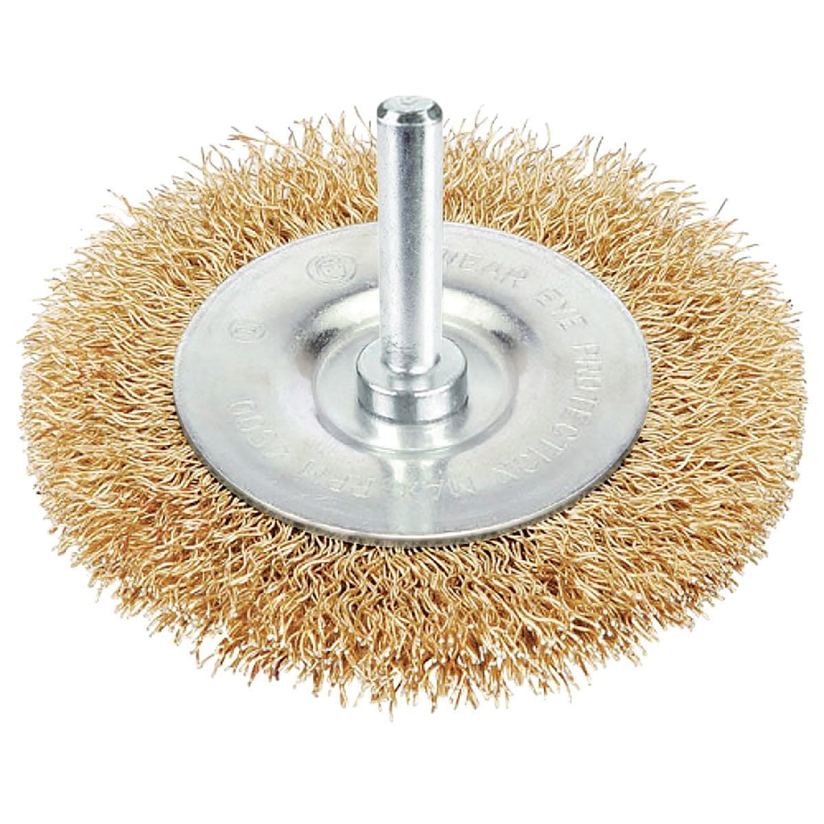 SGS 837 Dairesel Fırça Pi Mli Saçaklı (100 Mm)