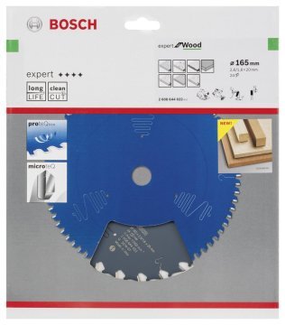 Bosch Daire Testere Bıçağı Expert For Wood 165x20 mm 24 Diş (2,6/1,6 mm) - 2608644022