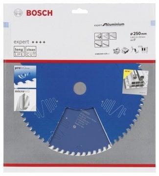 Bosch Daire Testere Bıçağı Expert For Aluminium 250x30 mm 68 Diş - 2608644119