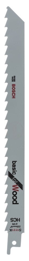 Bosch Panter Testere Bıçağı Basic For Wood S 1111 K 225 mm (2 Adet) - 2608650617