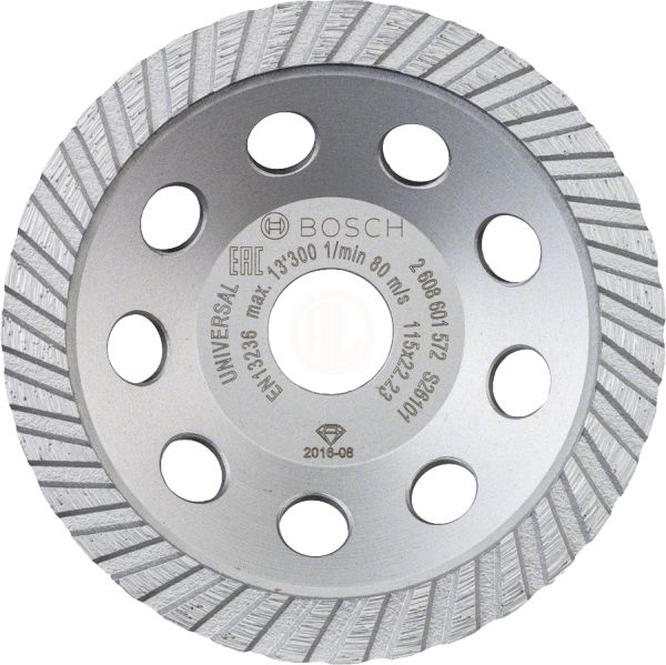 Bosch Elmas Çanak Disk Standard For Universal Turbo 115 Mm - 2608601572
