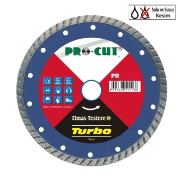 Procut Elmas Daire Testere Turbo 230X22,23 Mm (Pr51115)