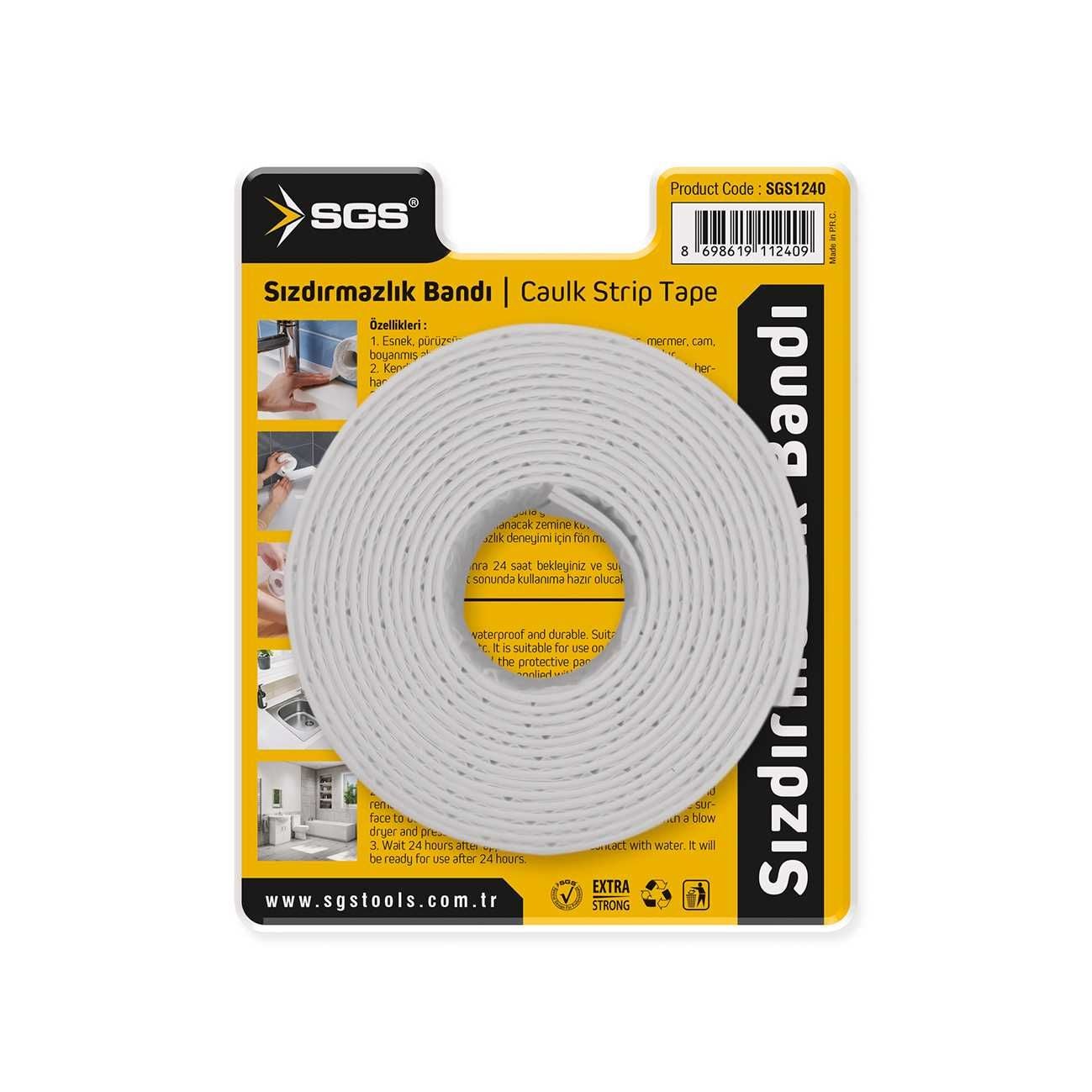 SGS 1240 Köşe Sızdırmazlık Bandı 38Mmx3,35 Mt.
