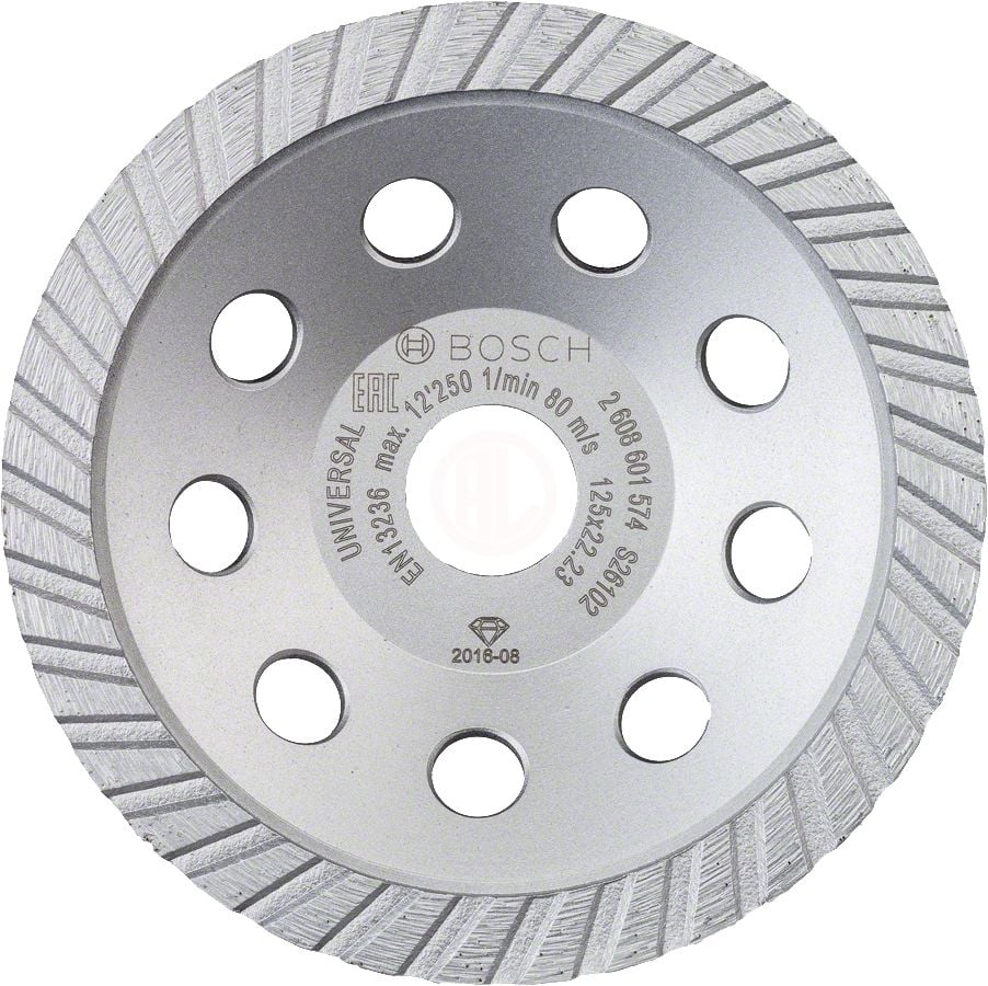 Bosch Elmas Çanak Disk Standard For Universal Turbo 125 Mm - 2608601574