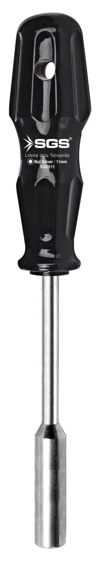SGS 911 Lokma Tornavida Uzun (11 Mm) (Black Series)