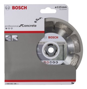 Bosch Elmas Kesme Diski Standard For Concrete 115x22,23 mm - 2608602196