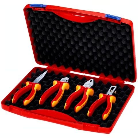 Knipex 00 20 15 - 4 Parçalı VDE Kompakt Kutu
