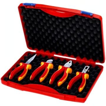 Knipex 00 20 15 - 4 Parçalı VDE Kompakt Kutu