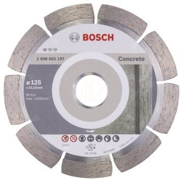 Bosch Elmas Kesme Diski Standard For Concrete 125x22,23 mm - 2608602197