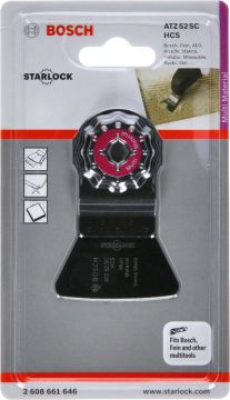 Bosch Starlock Testere Ucu MultiMaterial ATZ 52 SC 52 mm (1 Adet) - 2608661646
