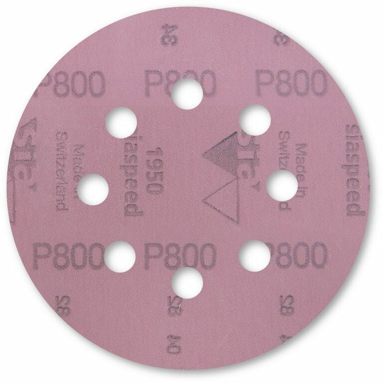 Sia Disk Zımpara 1950 Siaspeed 8 Delik Ø125 mm 1500 Kum