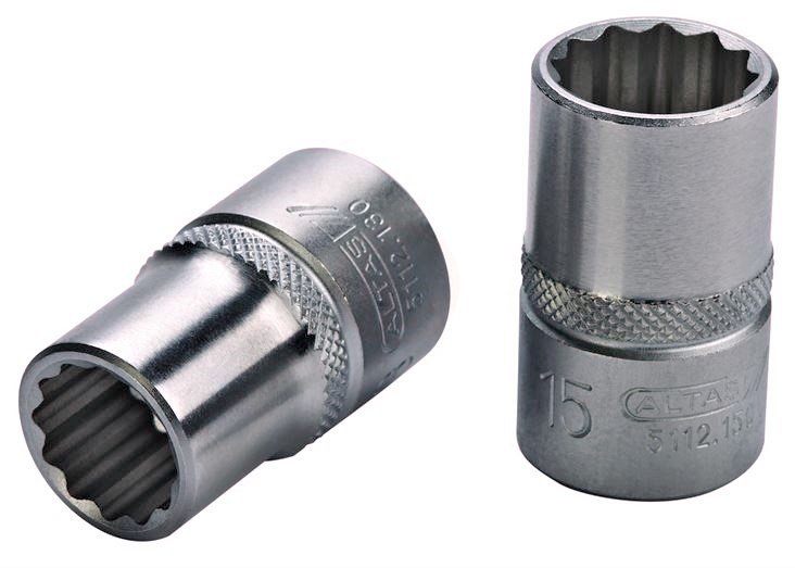 Altaş 5112.080 1/2'' Lokma Anahtar On İki Köşe 8 mm - 41021000931