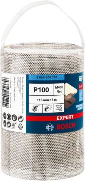 Bosch Ağ Zımpara Expert M480 115x5000 mm 100 Kum - 2608900786