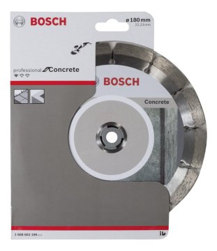 Bosch Elmas Kesme Diski Standard For Concrete 180x22,23 mm - 2608602199