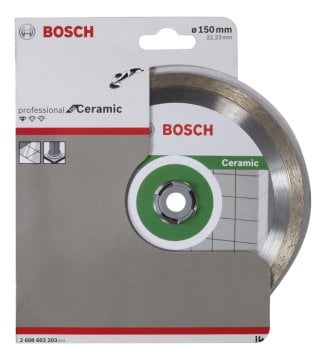 Bosch Elmas Kesme Diski Standard For Ceramic 150x22,23 mm - 2608602203