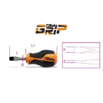 Beta Topaç Düz Tornavida 1260N 6,5X30