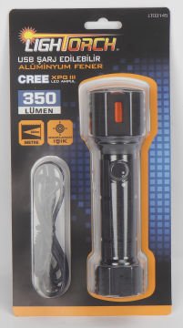 Lightorch Usb İle Şarj Edilebilir Zoom Lu El Feneri - LGH03145